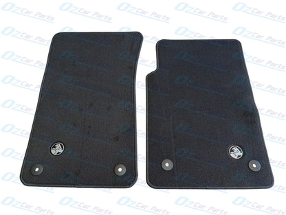 Front Carpet Floor Mats Set of 2 Black Genuine for Holden Commodore VE 2006 - 2013