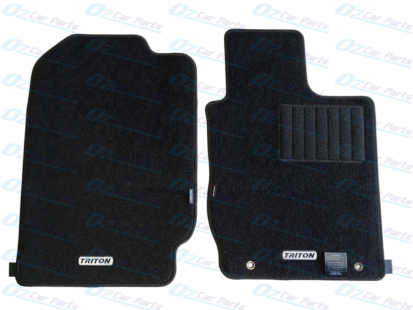 Front Floor Mats Set of 2 Genuine for Mitsubishi Triton ML MN 2006 - 2015