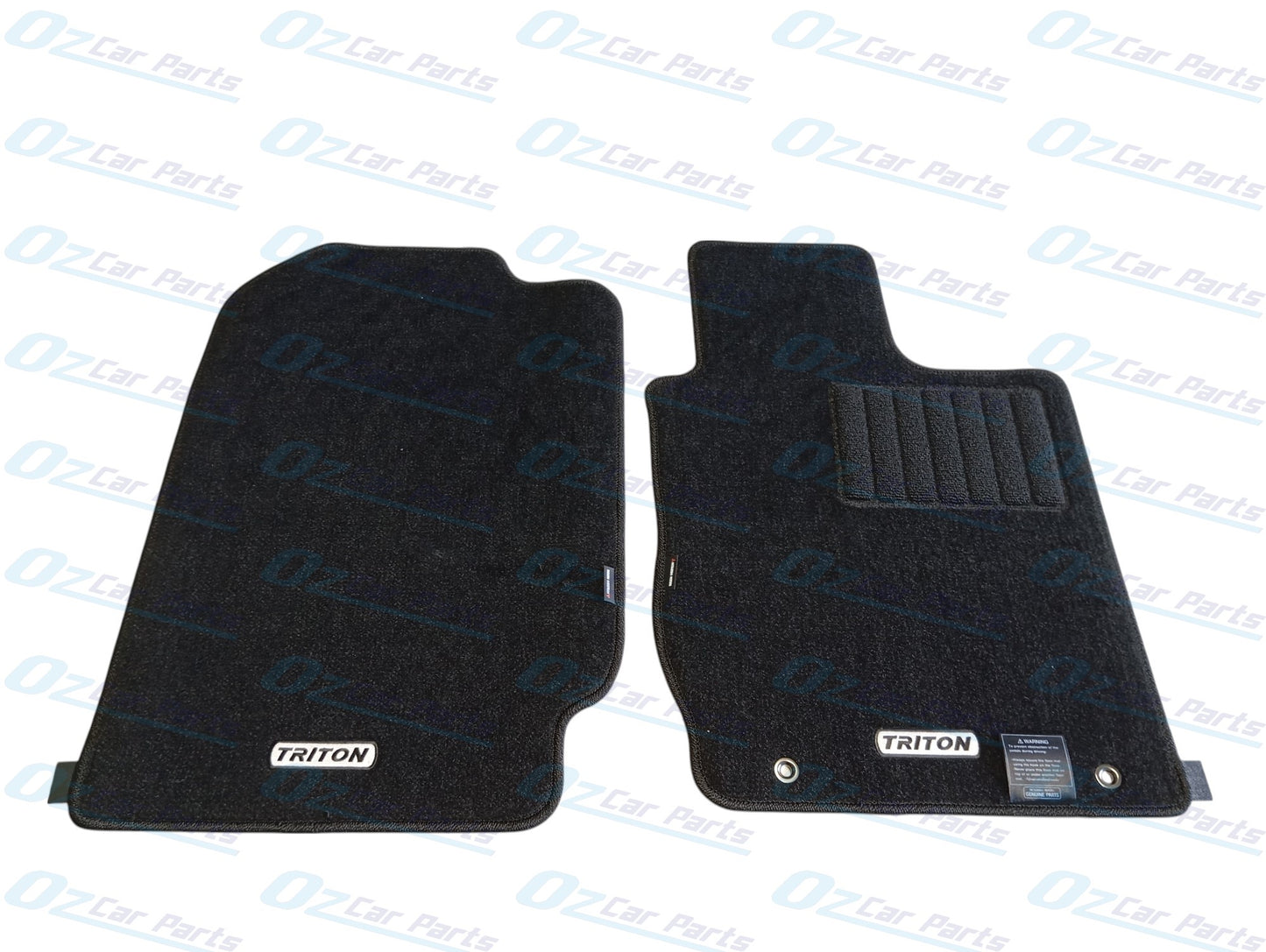 Front Floor Mats Set of 2 Genuine for Mitsubishi Triton ML MN 2006 - 2015