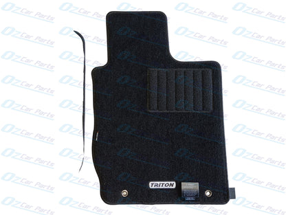 Front Floor Mats Set of 2 Genuine for Mitsubishi Triton ML MN 2006 - 2015