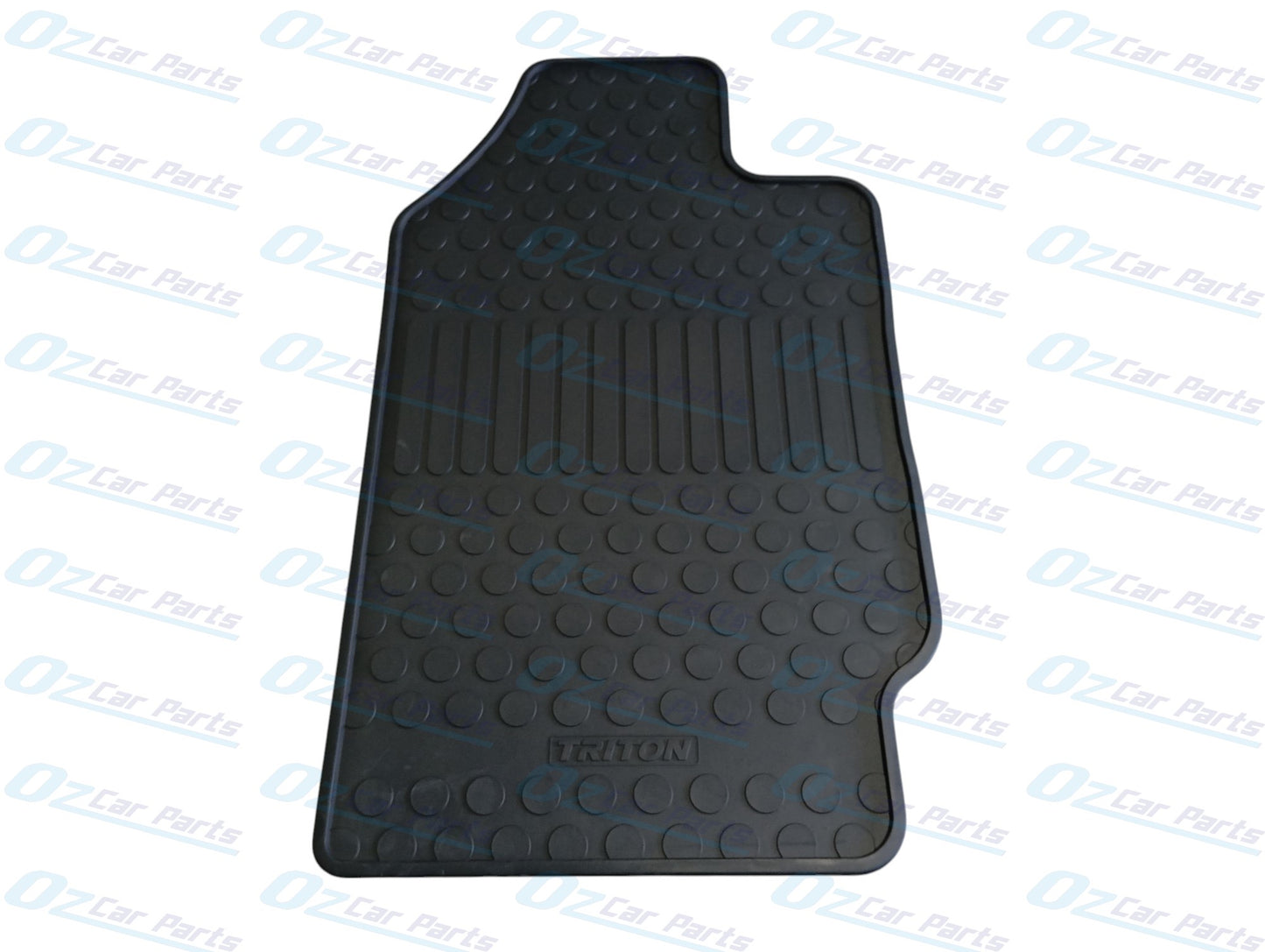 Front Rubber Floot Mats Set of 2 Genuine for Mitsubishi Triton ML MN MQ