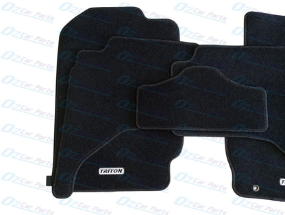Carpet Floor Mat Set of 5 Genuine for Mitsubishi Triton ML MN