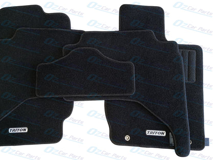 Carpet Floor Mat Set of 5 Genuine for Mitsubishi Triton ML MN