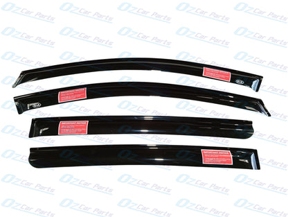 Weather Shields Window Visor Sun Guard Black Set Genuine for Kia Sportage QL PE 2016 - 2021