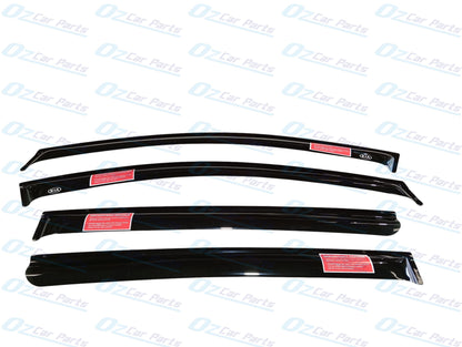 Weather Shields Window Visor Sun Guard Black Set Genuine for Kia Sportage QL PE 2016 - 2021