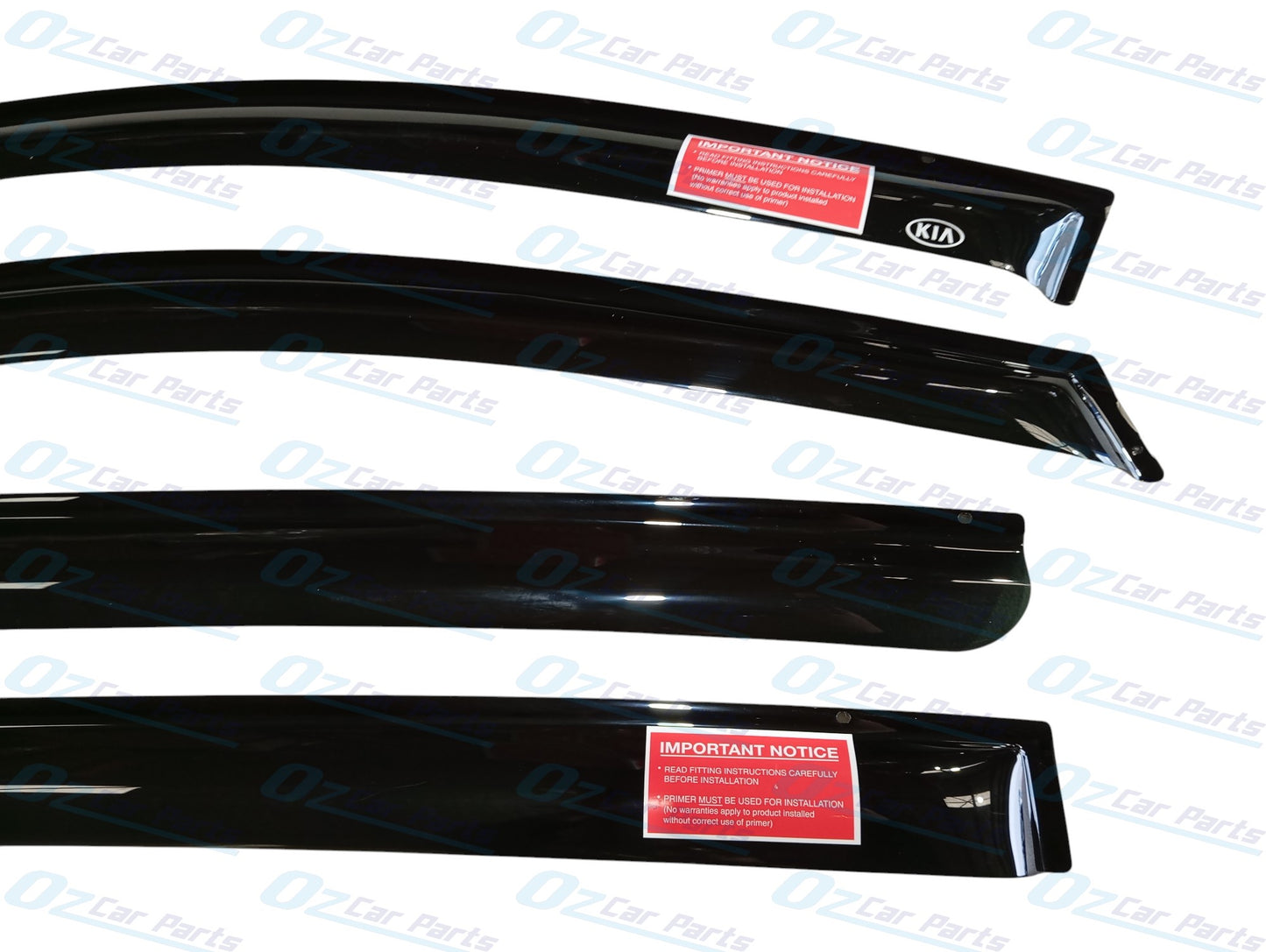 Weather Shields Window Visor Sun Guard Black Set Genuine for Kia Sportage QL PE 2016 - 2021