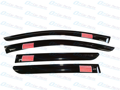 Weather Shields Slimline Black Tinted Set Genuine for Kia Sportage NQ5 2022 - Onwards