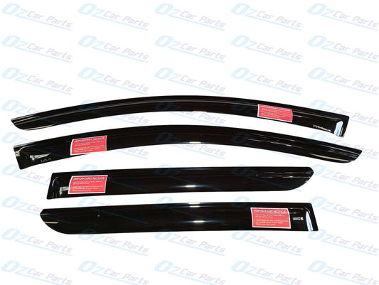 Weather Shields Slimline Black Tinted Set Genuine for Kia Sportage NQ5 2022 - Onwards