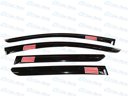Weather Shields Slimline Black Tinted Set Genuine for Kia Sportage NQ5 2022 - Onwards