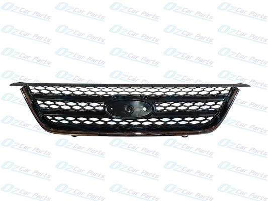 Front Bar Grille Black Chrome for Ford Falcon BF XT Series 2 3 2006 - 2008