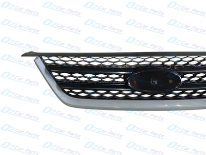 Front Bar Grille Black Grey for Ford Falcon BF XT Series 2 3 2006 - 2008