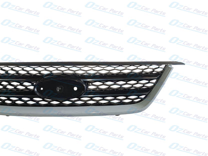 Front Bar Grille Black Grey for Ford Falcon BF XT Series 2 3 2006 - 2008