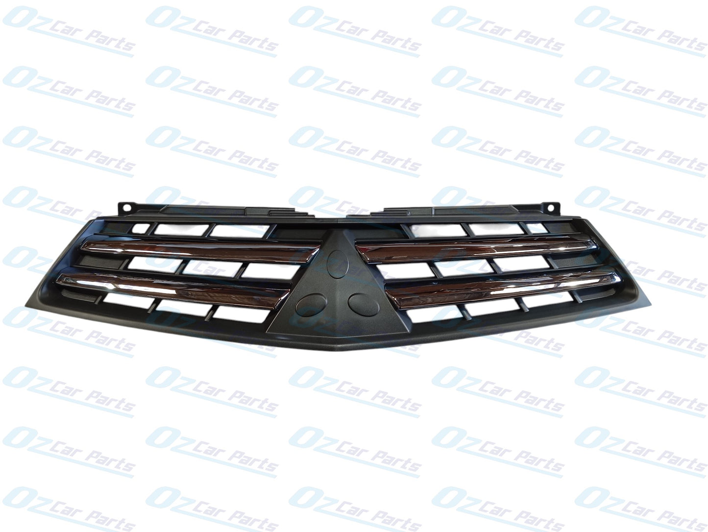Front Grille Chrome Black for Mitsubishi Triton MN Ute 2009-2015