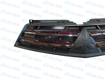 Front Grille Chrome Black for Mitsubishi Triton MN Ute 2009-2015