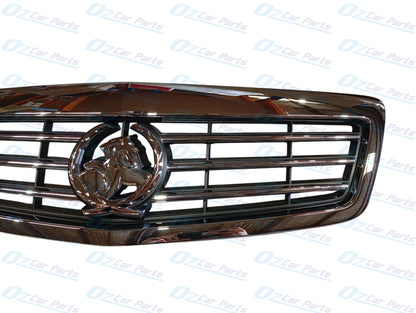 Front Upper Grille Chrome and Badge Genuine for Holden WM Statesman Caprice 2006 - 2013