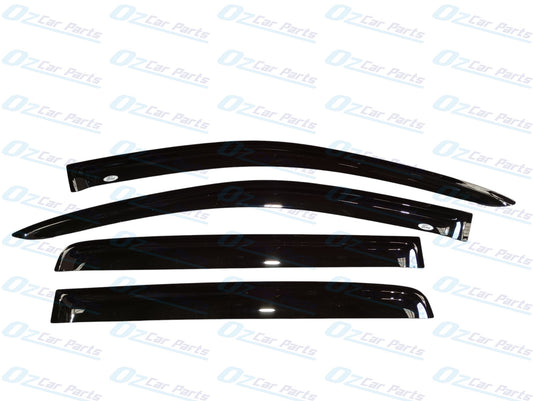 Window Visor Sun Guard Black Set Genuine for Ford Ranger Raptor 2nd Gen 2022 - Onwards