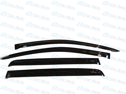 Window Visor Sun Guard Black Set Genuine for Ford Ranger Raptor 2nd Gen 2022 - Onwards