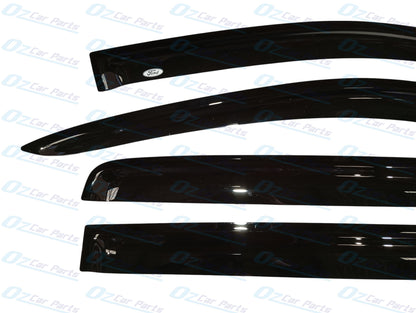 Window Visor Sun Guard Black Set Genuine for Ford Ranger Raptor 2nd Gen 2022 - Onwards