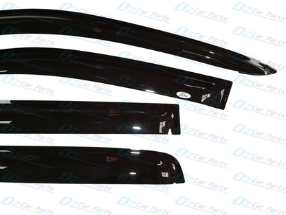 Window Visor Sun Guard Black Set Genuine for Ford Ranger Raptor 2nd Gen 2022 - Onwards