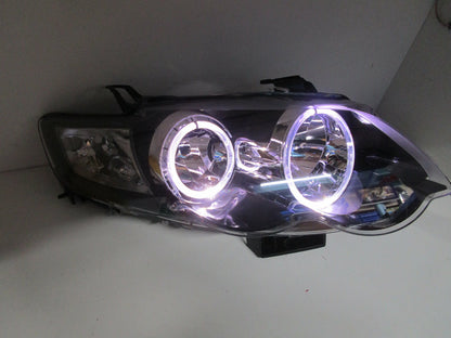 Right Headlight Black Angle Eyes for Ford Falcon FG XR6 XR8