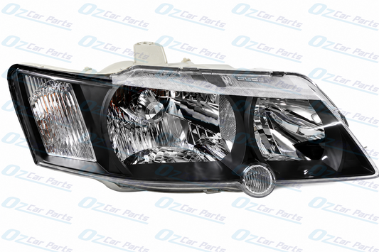 Right Headlight Black for Holden Commodore VY SS