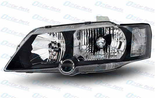 Left Headlight Black for Holden Commodore VY SS