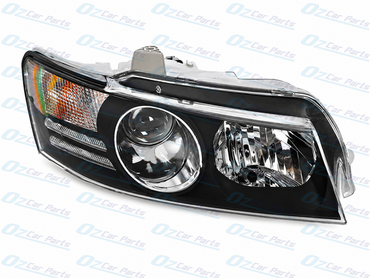 Right Headlight Black Projector for Holden Commodore Adventra VZ SS