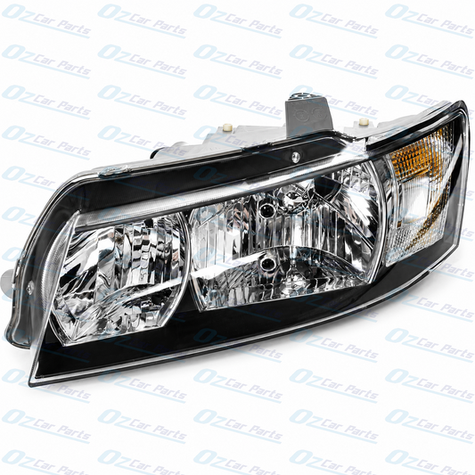 Left Headlight Black Non Projector for Holden Commodore VZ SV6
