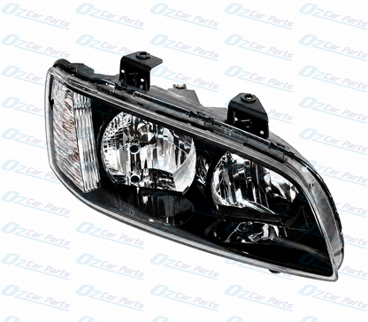 Right Headlight Black Non Projector for Holden Commodore VE SS Series 1 Omega Berlina