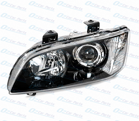 Left Headlight Black Projector for Holden Commodore VE SSV Series 1 Calais HSV