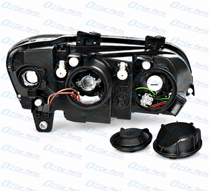 Left Headlight Black Projector for Holden Commodore VE SSV Series 1 Calais HSV