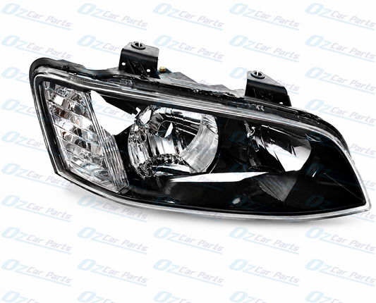 Right Headlight Black Non Projector for Holden Commodore VE SS SV6 Series 2