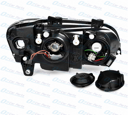 Left Headlight Black Non Projector for Holden Commodore VE SS SV6 Series 2