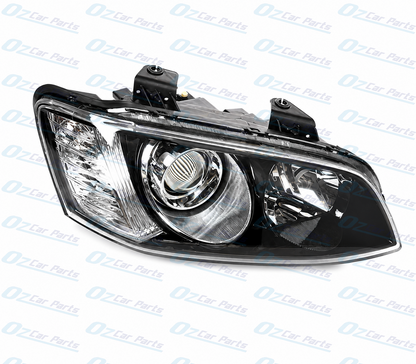 Right Headlight Black Projector for Holden Commodore VE SSV Series 2 Calais