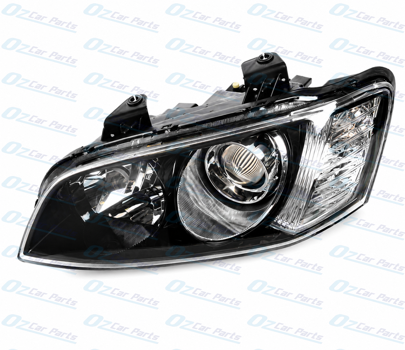 Left Headlight Black Projector for Holden Commodore VE SSV Series 2 Calais