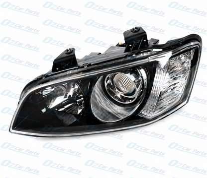 Left Headlight Black Projector for Holden Commodore VE SSV Series 2 Calais
