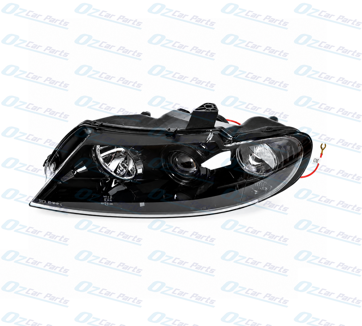 Left Headlight Black Altezza for Holden Commodore VX VU