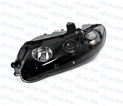 Left Headlight Black Altezza Projector for Holden Commodore VX VU