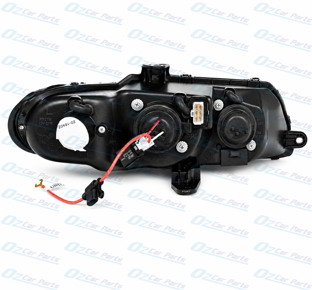 Left Headlight Black Altezza Projector for Holden Commodore VX VU