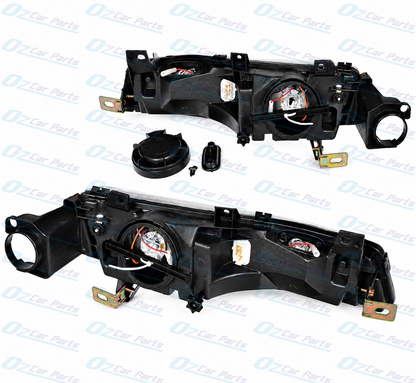 Headlight Pair Futura/GLI for Ford Falcon EF Sedan Wagon / XH Ute