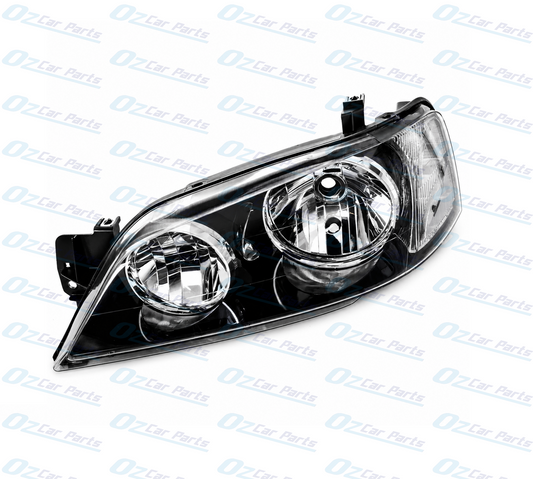 Left Headlight Black for Ford Falcon Fairmont BA BF XT