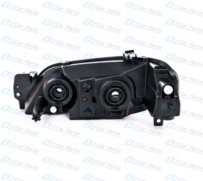Right Headlight Black for Ford Falcon BF Series 2 / Series 3 Wagon XT