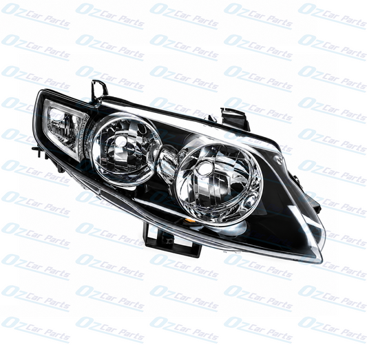 Right Headlight Black for Ford Falcon FG XT Sedan Ute