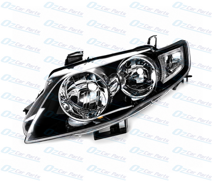 Left Headlight Black for Ford Falcon FG XT Sedan Ute