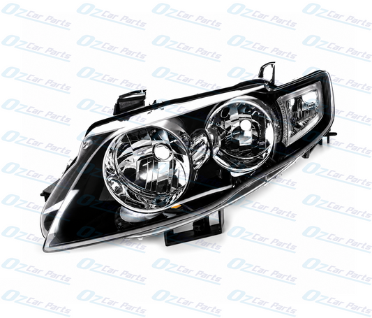 Left Headlight Black for Ford Falcon FG XT Sedan Ute
