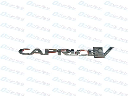 Caprice V Emblem Badge Genuine for Holden Statesman Caprice WM WN 15-17
