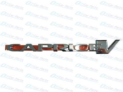 Caprice V Emblem Badge Genuine for Holden Statesman Caprice WM WN 15-17