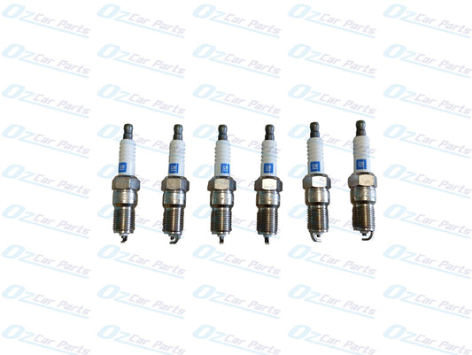Spark Plugs Set of 6 Genuine for Holden Commodore VN VP VR VS VT VX VU VY WH V6 3.8L