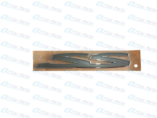 SS Emblem Badge Black Chrome for Holden Commodore