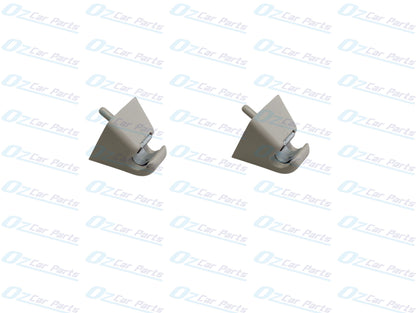 Sun Visor Hold Clip Pair Genuine for Holden Commodore VT VX VU VY VZ